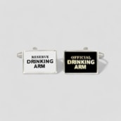 Drinking Arm Cufflinks Drinking Arm Cufflinks