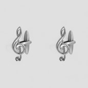 Music Note Cufflinks