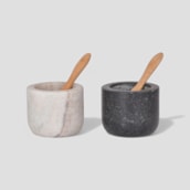 Brompton Salt & Pepper Pots Set Of 2