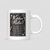 Kitchen Rules Mugs Kitchen Rules Mugs