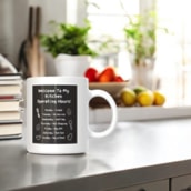 Kitchen Rules Mugs Kitchen Rules Mugs