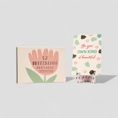 Positive Box Of 52 Wellbeing Postcards