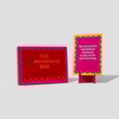 Positive Box Of The WOmenpause Postcards