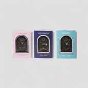 Horoscope Necklace Card