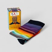 Single Pair Of Mens Stripey Socks