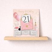 Age 21 Birthday Card - Birthday Letter