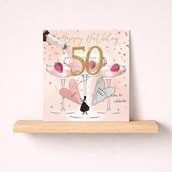 Age 50 Birthday Card - Time To Celebrate
