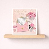 Birthday Card - Lovely Grandma Birthday Card - Lovely Grandma