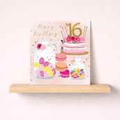 Age 16 Birthday Card - Sweet Treats Age 16 Birthday Card - Sweet Treats