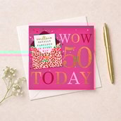 Age 50 Birthday Card - Yay 50 Today