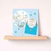 New Baby Card - Grandson Telegram New Baby Card - Grandson Telegram