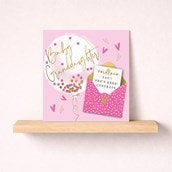 New Baby Card - Granddaughter Telegram New Baby Card - Granddaughter Telegram