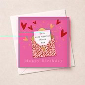 Neice Birthday Card - Special Neice