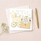 Baby Shower Card - Welcome Little One Baby Shower Card - Welcome Little One