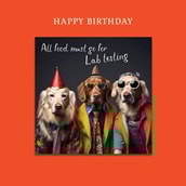 Magnet Card - All Food Must Go For Lab Testing Magnet Card - All Food Must Go For Lab Testing