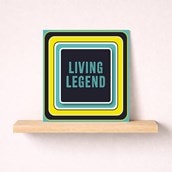 Beermat Open Card - Living Legend Beermat Open Card - Living Legend