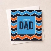 Beermat Open Card - Amazing Dad Beermat Open Card - Amazing Dad