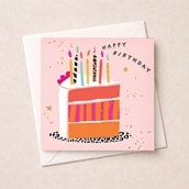 Birthday Card - Slice Of Birthday Cake Birthday Card - Slice Of Birthday Cake