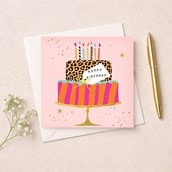 Birthday Card - Birthday Cake Birthday Card - Birthday Cake