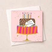 Birthday Card - Birthday Cake Birthday Card - Birthday Cake