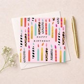 Birthday Card - Birthday Candles