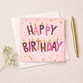 Birthday Card - Birthday Candles