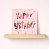 Birthday Card - Birthday Candles Birthday Card - Birthday Candles