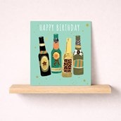 Birthday Card - Birthday Beers Birthday Card - Birthday Beers