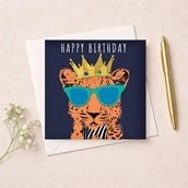 Birthday Card - Tiger King