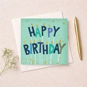 Birthday Card - Birthday Candles Birthday Card - Birthday Candles