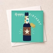 Birthday Card - Birthday Beer Birthday Card - Birthday Beer