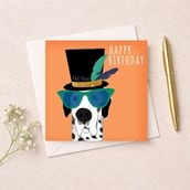 Birthday Card - Top Dog Birthday Card - Top Dog