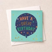 Birthday Card - Great Birthday