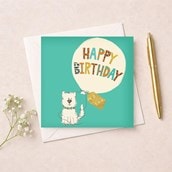 Birthday Card - Sweet Dog