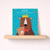 Daddy Birthday Card - Bears Daddy Birthday Card - Bears