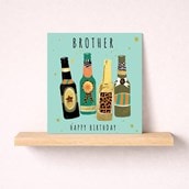 Brother Birthday Card - Birthday Beers