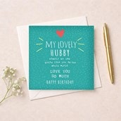 Husband Birthday Card - Simply No One Quite Like You