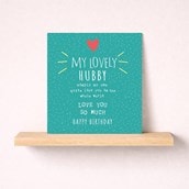 Husband Birthday Card - Simply No One Quite Like You