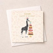 Sister Birthday Card - Giraffe Sister Birthday Card - Giraffe