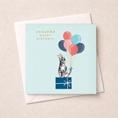 Grandma Birthday Card - Cool Cat