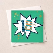 Age 18 Birthday Card - 18 Today
