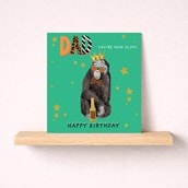 Dad Birthday Card - Gorilla
