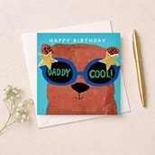 Daddy Birthday Card - Daddy Cool Daddy Birthday Card - Daddy Cool