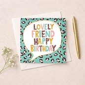 Birthday Card - Lovely Friend