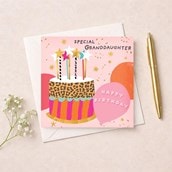 Granddaughter Birthday Card - Special Granddaughter Granddaughter Birthday Card - Special Granddaughter