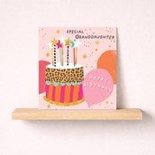 Granddaughter Birthday Card - Special Granddaughter