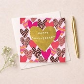 Anniversary Card - All The Hearts
