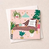 New Home Card - House Plants