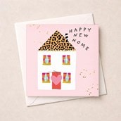 New Home Card - Pink Heart