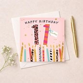 Age 11 Birthday Card - 11 Today Candles